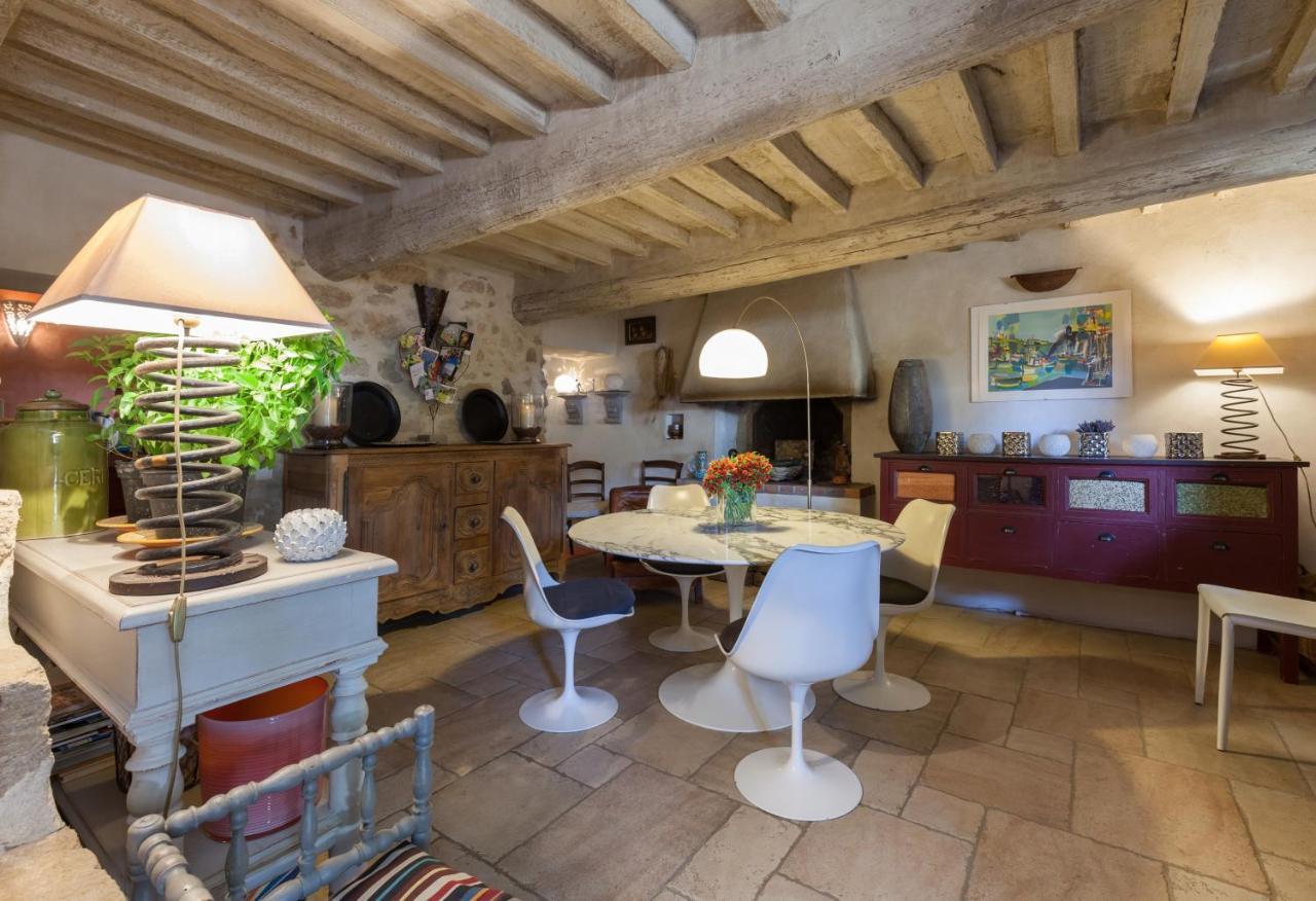 La Louviere Des Bruyeres Bed & Breakfast Robion en Luberon Exterior photo